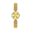 Vintage Gold Women’s Octagon Watch with Roman Numerals – Rhinestone Quartz Dress Watch