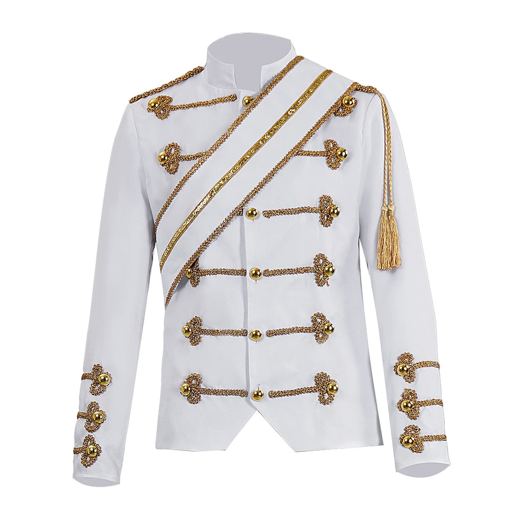 Michael Jackson Inspired Sequin Performance Jacket – Men’s Stage Costume