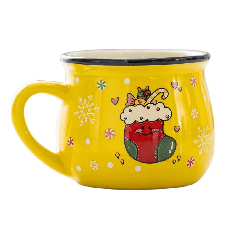 - Festive Ceramic Mug