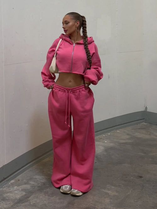 - Cropped Lounge Set