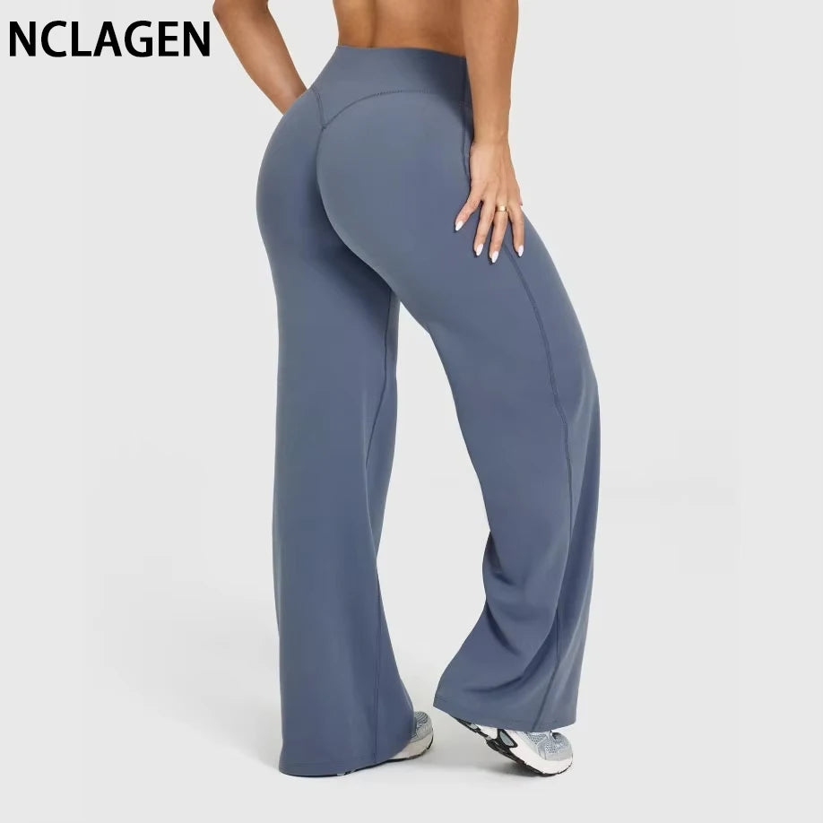 - Premium Straight-Leg Yoga Pants for Women