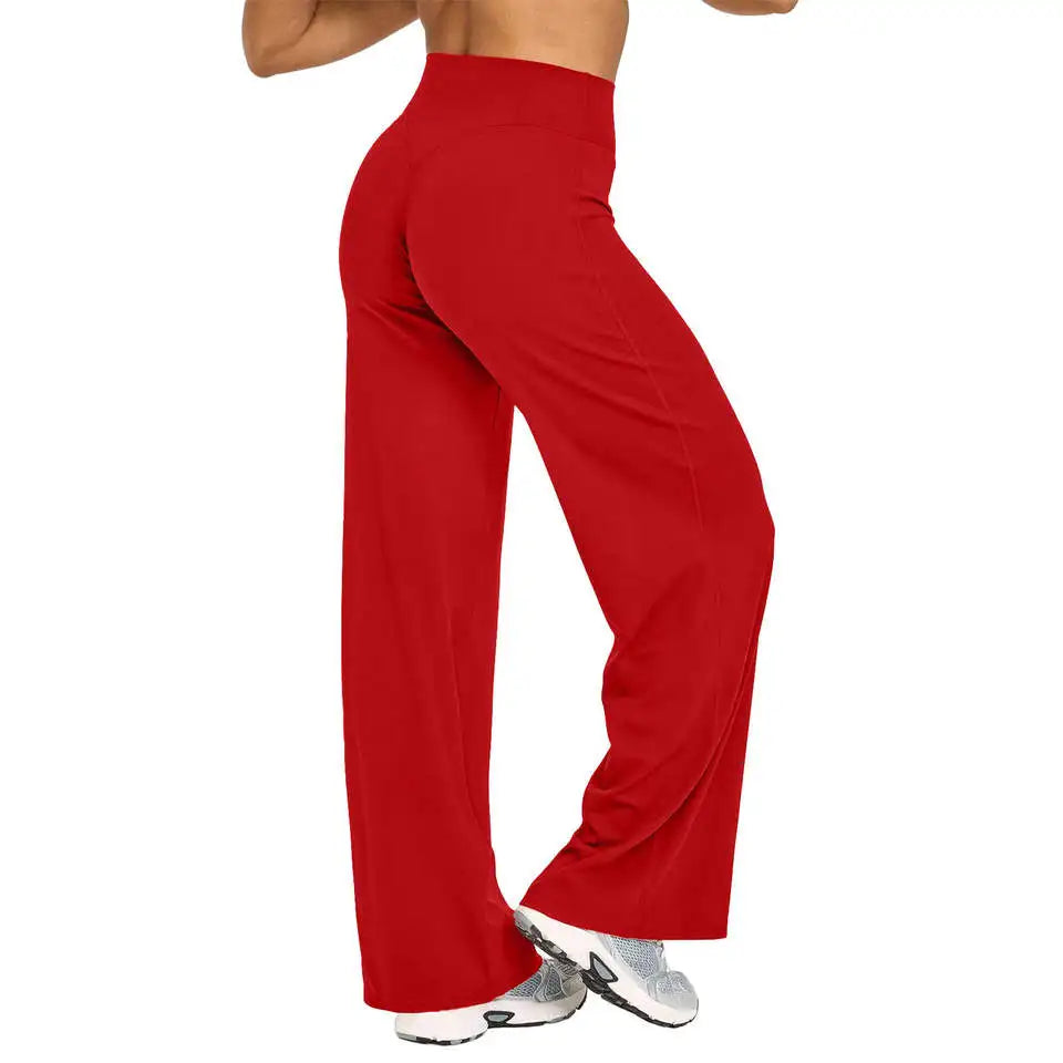 - Premium Straight-Leg Yoga Pants for Women