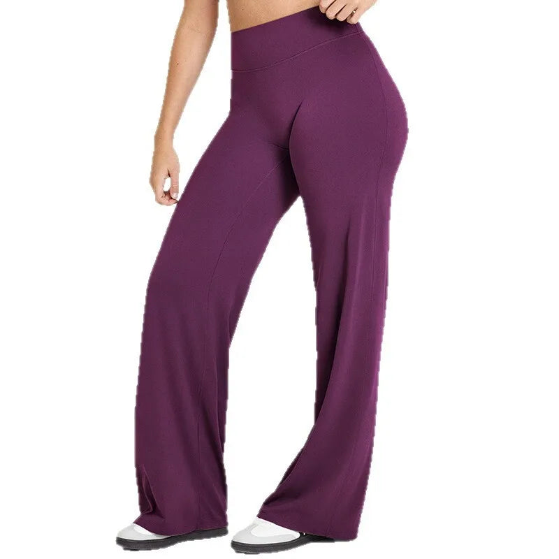 - Premium Straight-Leg Yoga Pants for Women