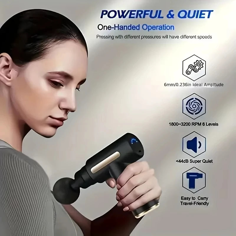 - Compact Fascia Massage Gun