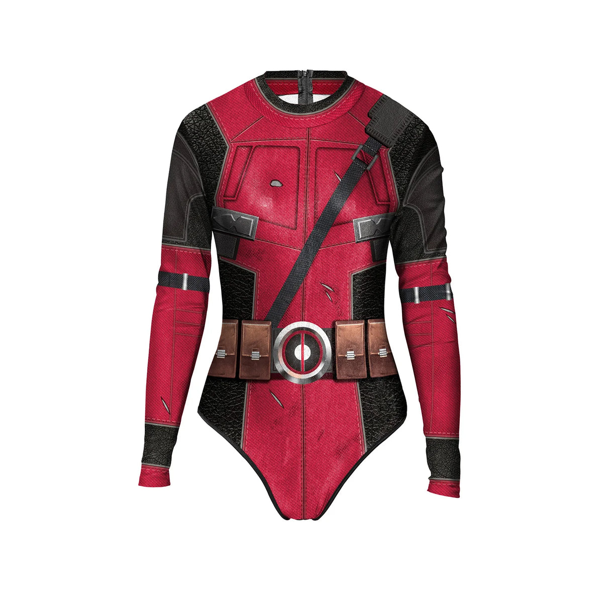 Deadpool & Wolverine Inspired Adult Cosplay Jumpsuit – Superhero Costume