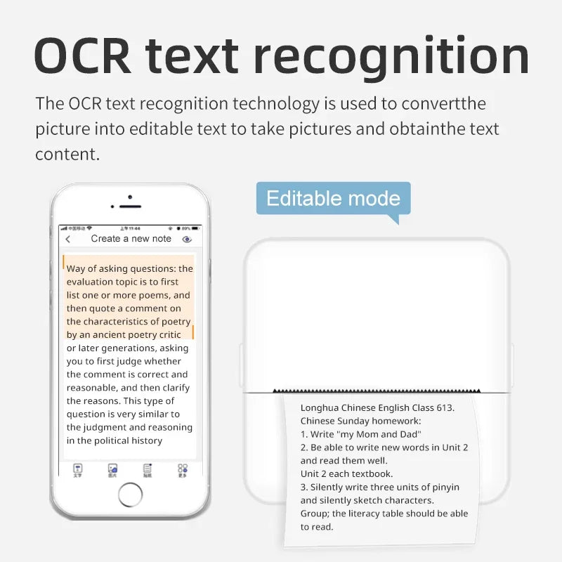 - MemoMint™ Inkless Printer