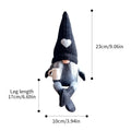 Christmas Coffee Gnome Dolls – Cute Knitted Faceless Plush Gnomes for Coffee Bar or Farmhouse Decoration
