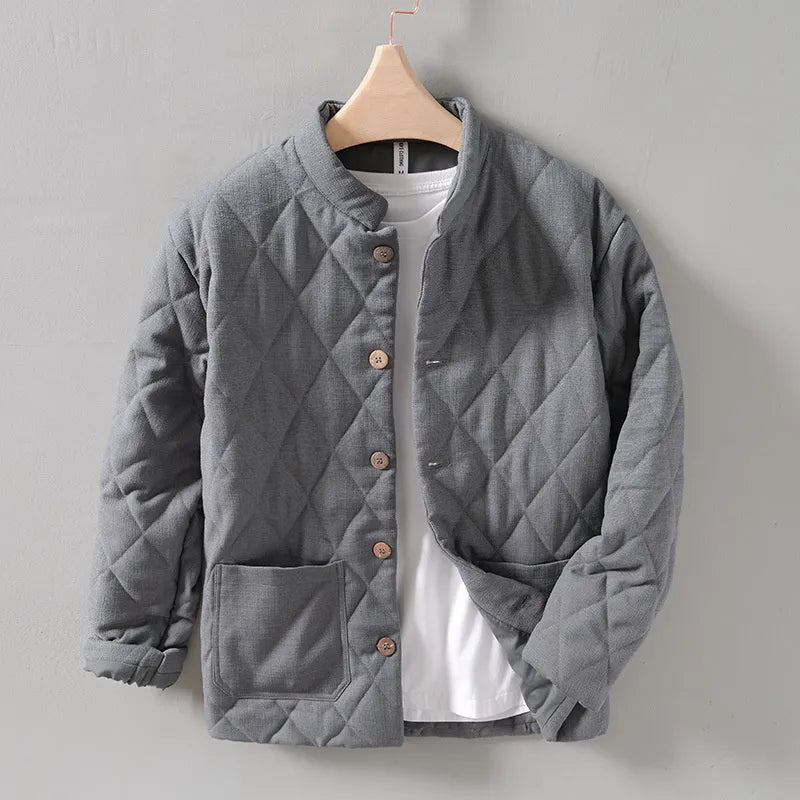 - The Timberline Button Quilted Jacket