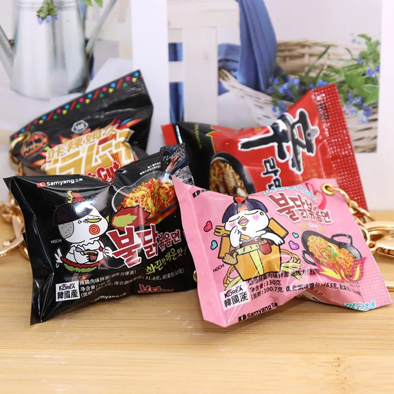 - Mini Korean Ramen Keychain