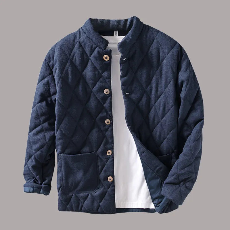 - The Timberline Button Quilted Jacket