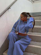 - Cropped Lounge Set