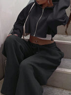 - Cropped Lounge Set