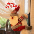 SAdorable Santa Claus Christmas Décor – Curtain Holders, Chandelier Pendants & Festive Gift for Home