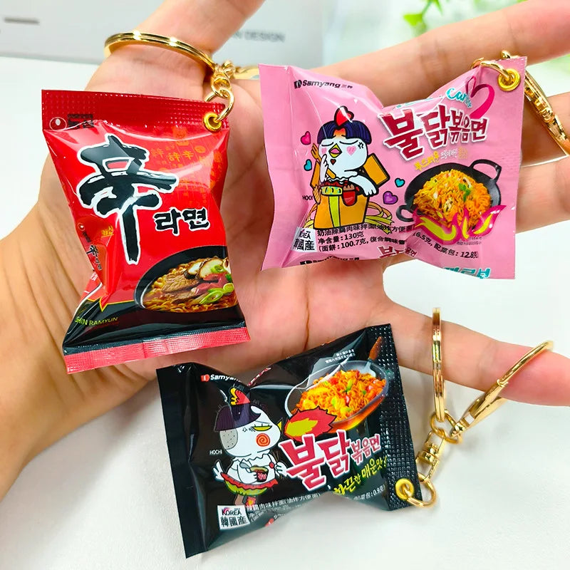 - Mini Korean Ramen Keychain