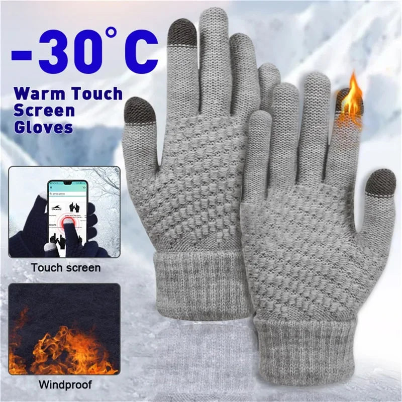 Warm Winter Touch Screen Gloves for Men & Women