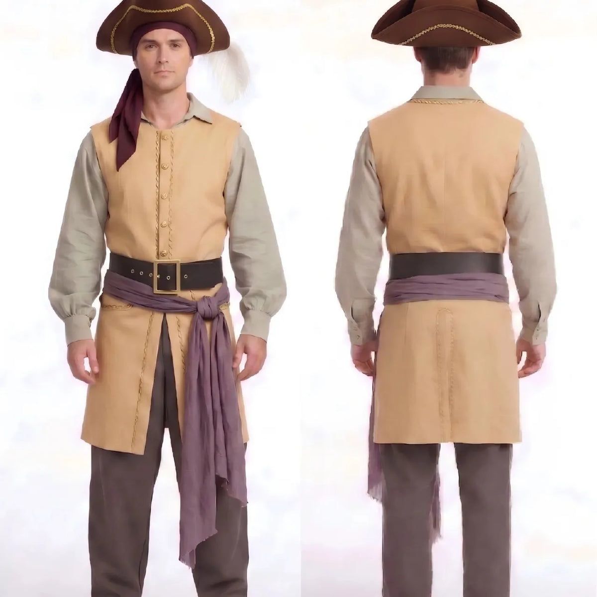 Pirate Clark Costume – Backrooms Movie Cosplay Outfit
