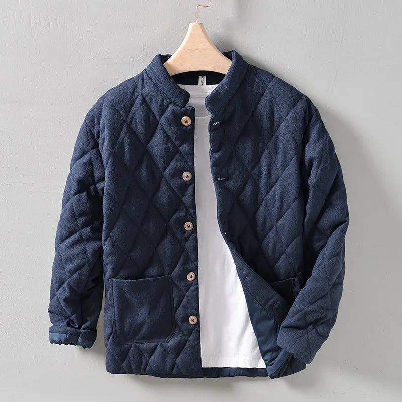 - The Timberline Button Quilted Jacket