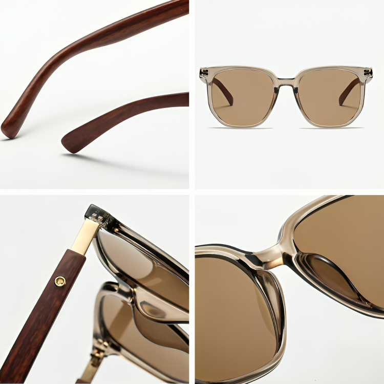 Santorini Handcrafted Wooden Sunglasses