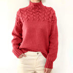Alpine Stitch Cozy Knit Top