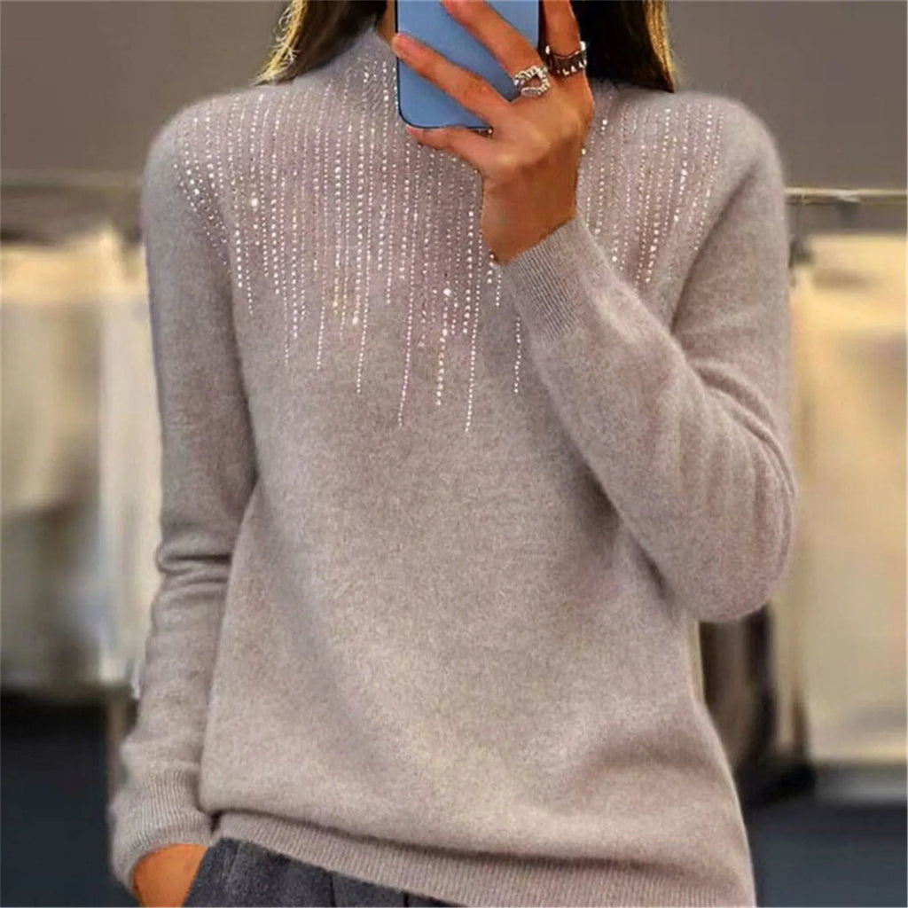 - Verelle Shimmer Turtleneck Sweater