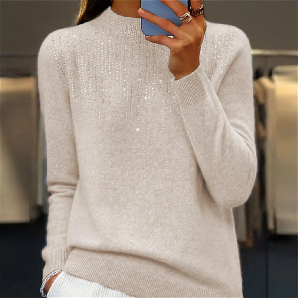 - Verelle Shimmer Turtleneck Sweater