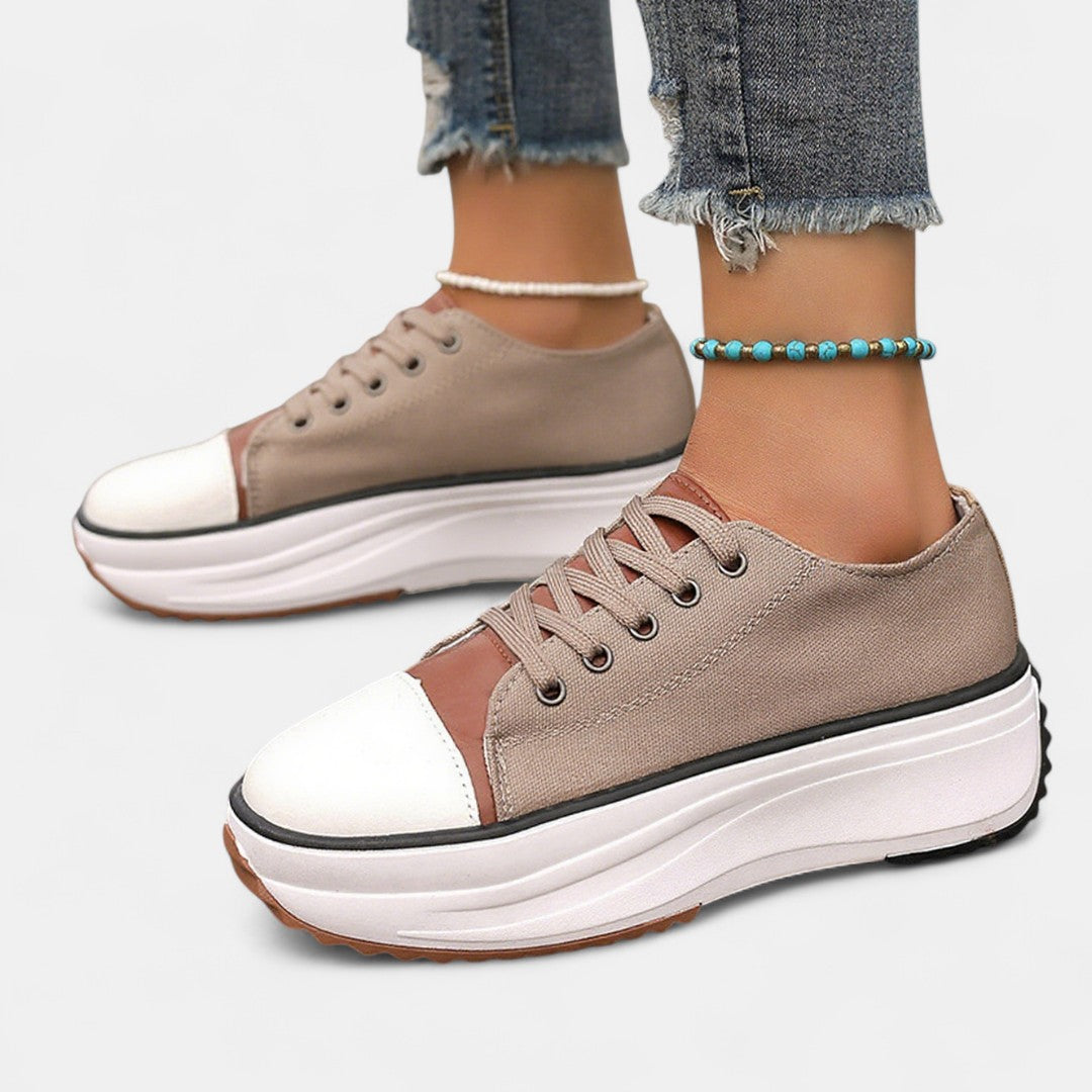 - Women’s Platform Lace Up Sneakers