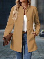 - Women’s Winter Blazer with Buttons
