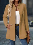 - Women’s Winter Blazer with Buttons