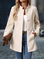 - Women’s Winter Blazer with Buttons