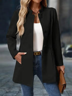 - Women’s Winter Blazer with Buttons