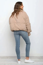 - Women’s Winter Puffer Jacket Zip Up