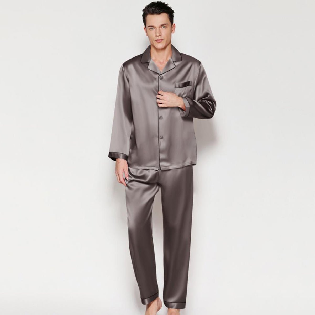 Monte Carlo Luxury Silk Pajama Set