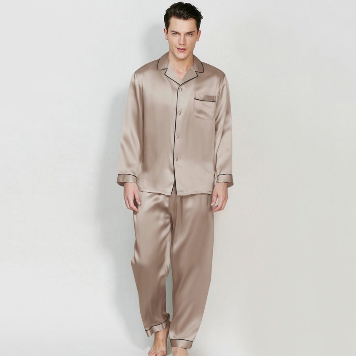 Monte Carlo Luxury Silk Pajama Set