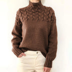 Alpine Stitch Cozy Knit Top