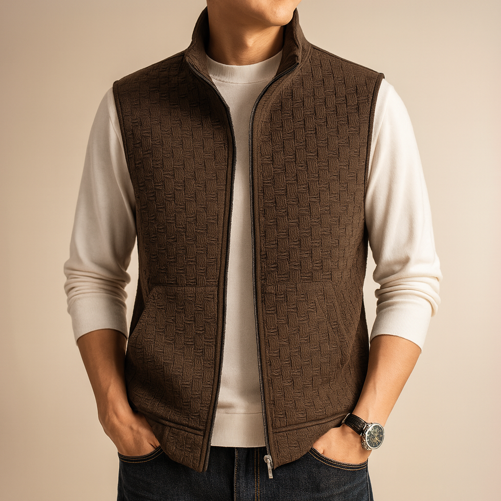- Nordway Textured Fleece Vest
