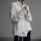 - The Valeria Luxe Cashmere Cardigan
