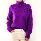 Alpine Stitch Cozy Knit Top