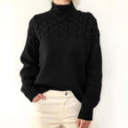 Alpine Stitch Cozy Knit Top
